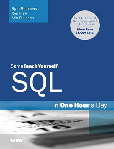 Imagen de archivo de SQL in One Hour a Day a la venta por Better World Books