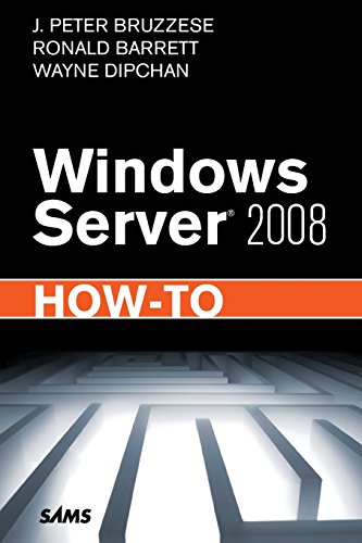 9780672330759: Windows Server 2008 HowTo