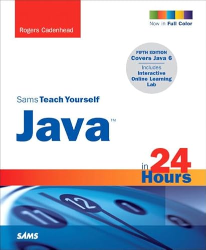 Imagen de archivo de Java in 24 Hours a la venta por Better World Books