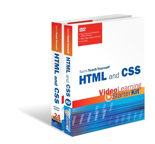 Imagen de archivo de Sams Teach Yourself HTML and CSS in 24 Hours: Video Learning Star a la venta por Hawking Books