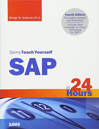 Beispielbild fr Sams Teach Yourself SAP in 24 Hours (Sams Teach Yourself in 24 Hours) zum Verkauf von SecondSale