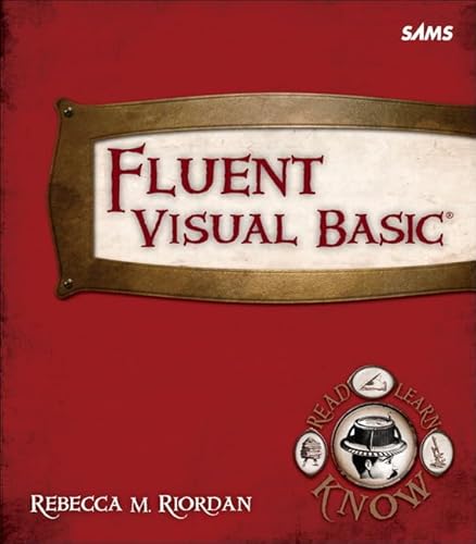 Fluent Visual Basic (9780672335808) by Riordan, Rebecca M.