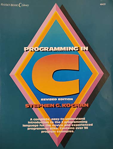 Stock image for Programming in C for sale by Better World Books