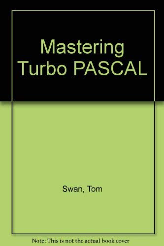Imagen de archivo de Mastering Turbo Pascal 5.5 (Best-seller) a la venta por Wonder Book