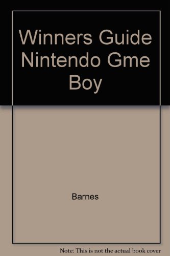 Beispielbild fr Winner's Guide to Nintendo Game Boy zum Verkauf von Wonder Book