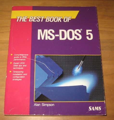 Stock image for The Best Book of MS-DOS 5 for sale by Front Cover Books