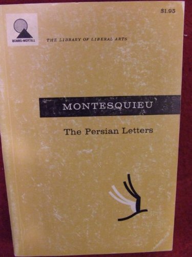 Imagen de archivo de The Persian Letters a la venta por Better World Books