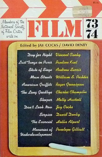 Film 73/74 an Anthology By the National Society of (9780672519895) by JAY COCKS