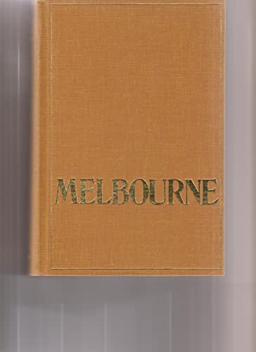 Beispielbild fr Melbourne zum Verkauf von Your Online Bookstore