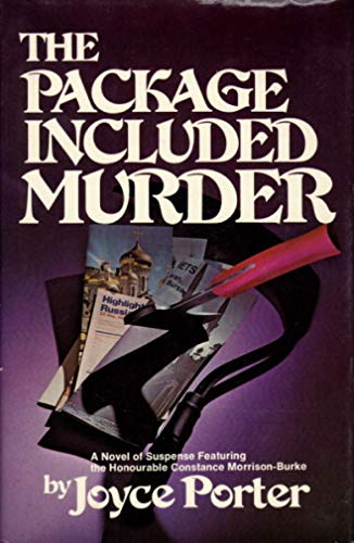 The package included murder: A novel of suspense featuring the Honourable Constance Morrison-Burke (9780672521713) by Porter, Joyce
