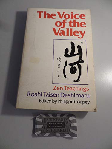 9780672525865: The Voice of the Valley: Zen Teachings (English and Japanese Edition)