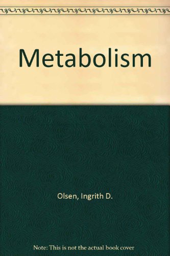 Beispielbild fr Metabolism zum Verkauf von Better World Books