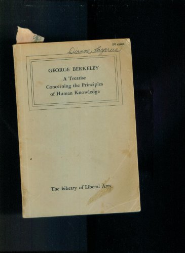 Imagen de archivo de A Treatise Concerning the Principles of Human Knowledge a la venta por ThriftBooks-Atlanta