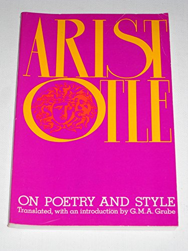 9780672602443: Title: On poetry and style The Library of liberal arts