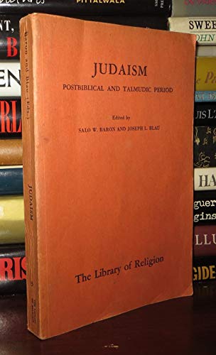 Beispielbild fr Judaism: Postbiblical and Talmudic Period zum Verkauf von Dunaway Books