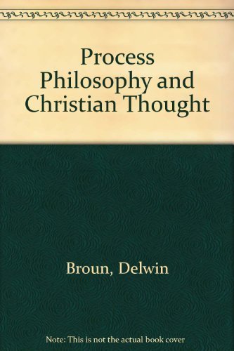 Imagen de archivo de Process Philosophy and Christian Thought a la venta por Better World Books