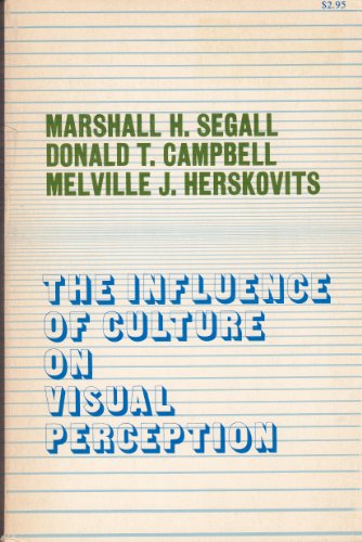 Imagen de archivo de The Influence of Culture on Visual Perception a la venta por Solr Books