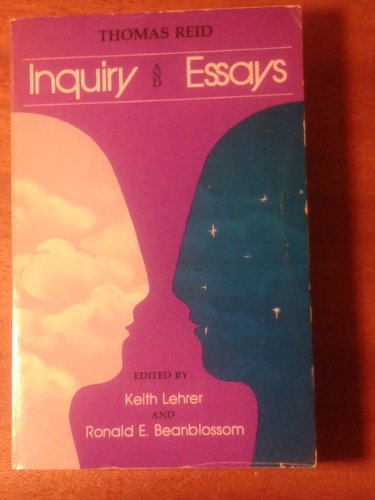 9780672611735: Thomas Reid's "Inquiry" and "Essays"