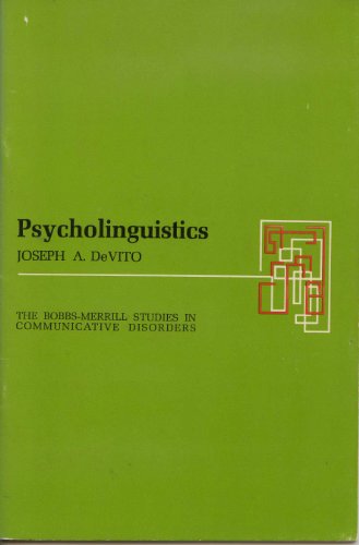 9780672612770: Psycholinguistics