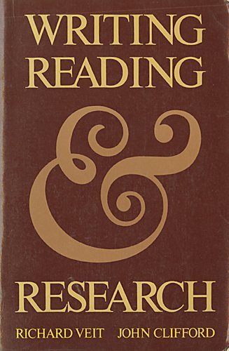 Writing, reading, and research (9780672616174) by Veit, Richard