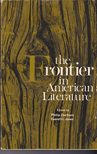 Stock image for Frontier in American Literature for sale by Better World Books