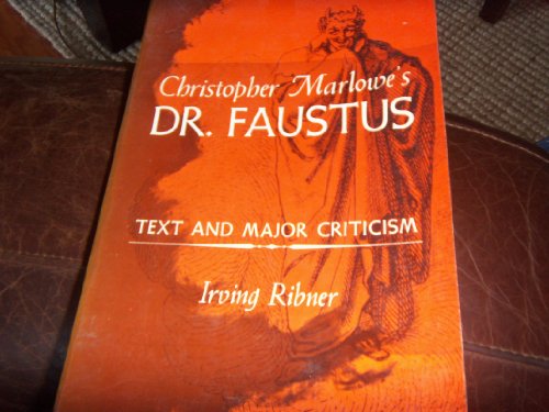 Beispielbild fr Doctor Faustus: Text & Major Criticism zum Verkauf von Ken's Book Haven
