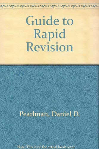 Beispielbild fr Guide to rapid revision zum Verkauf von Bookmans