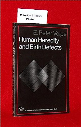 Stock image for Human Heredity and Birth Defects for sale by HPB-Ruby