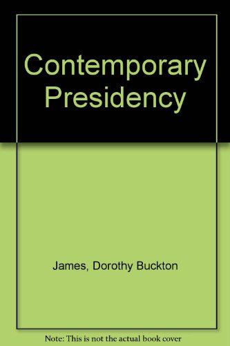 9780672637162: Contemporary Presidency