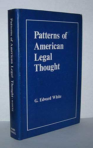 Beispielbild fr Patterns of American Legal Thought zum Verkauf von Better World Books