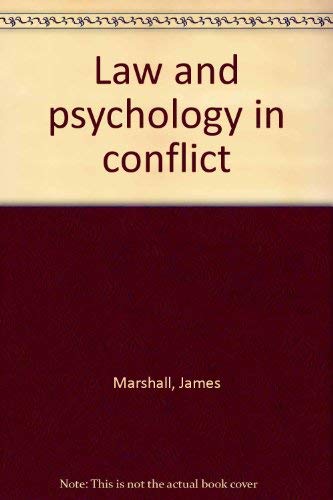 9780672837005: Law and psychology in conflict