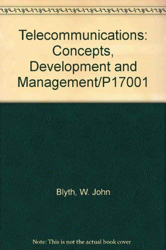Imagen de archivo de Telecommunications: Concepts, Development and Management/P17001 a la venta por POQUETTE'S BOOKS