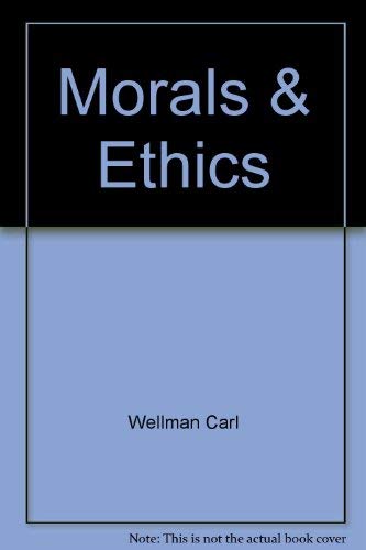 Stock image for Morals & Ethics for sale by BookDepart