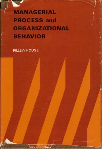 9780673051820: Managerial Process and Organizational Behaviour