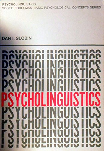 9780673052612: Psycholinguistics