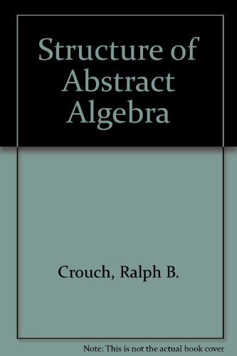 Imagen de archivo de Structure of Abstract Algebra a la venta por Redux Books