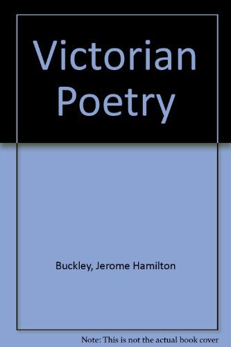Stock image for Poetry of the Victorian Period for sale by Better World Books: West