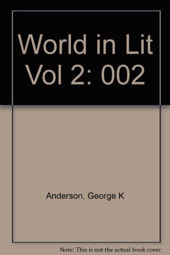 Beispielbild fr World in Literature, Volume II 2e zum Verkauf von ThriftBooks-Dallas