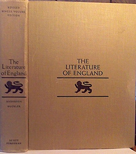 Stock image for Literature of England, Volume II, 5th Bibliographical Printing for sale by ThriftBooks-Dallas