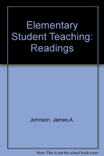 Stock image for Elementary Student Teaching: Readings for sale by RiLaoghaire
