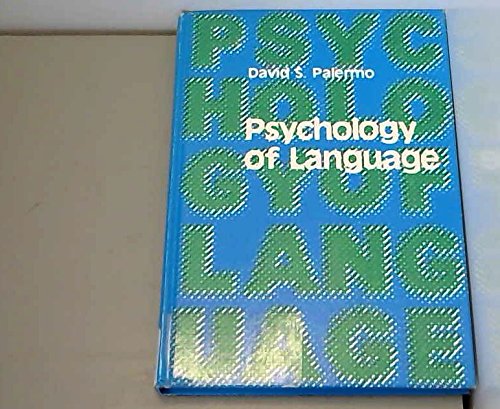 9780673077158: Psychology of Language