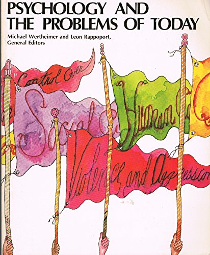 Psychology and the Problems of Today (9780673078902) by Glenview