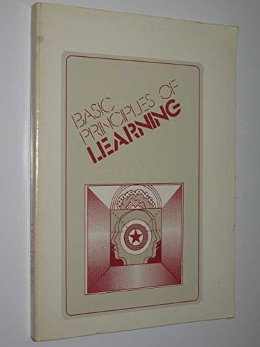 Imagen de archivo de Basic Principles of Learning a la venta por Book Lover's Warehouse