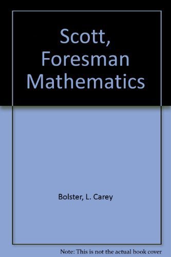 Stock image for Scott, Foresman Mathematics for sale by ThriftBooks-Atlanta