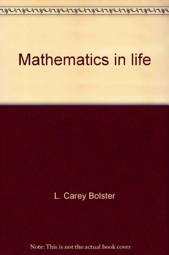 Stock image for Mathematics in life for sale by HPB-Red