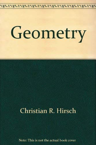 Geometry (9780673149015) by Hirsch R. Christian