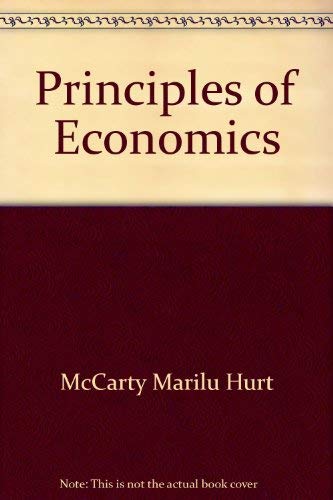 Stock image for Principles of economics for sale by Red's Corner LLC