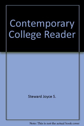 Stock image for Contemporary College Reader for sale by Lighthouse Books and Gifts