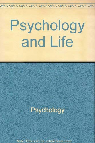 Beispielbild fr Psychology and Life zum Verkauf von Better World Books