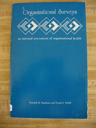 Imagen de archivo de ORGANIZATIONAL SURVEYS: AN INTERNAL ASSESSMENT OF ORGANIZATIONAL HEALTH a la venta por Neil Shillington: Bookdealer/Booksearch